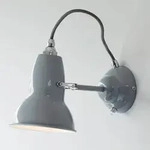 Wandleuchte Anglepoise, Original 1227, Grau, f&uuml;r Wohnzimmer, Metall,...