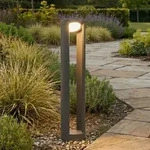 Au&szlig;enleuchte Lucande, DYLEN, Schwarz, f&uuml;r Terrasse, Metall, Modern - 80