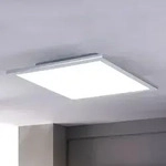 Deckenleuchte Lindby, Livel, dimmbar, Metallisch, f&uuml;r K&uuml;che, Kunststoff, Modern -