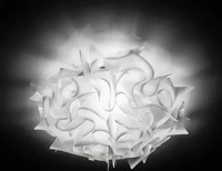 Slamp VELCS00WHT00000000EU, Slamp Veli Mini Wand-und Deckenleuchte-Wei&szlig;
