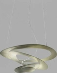 Artemide 1249020A, Artemide Pirce Micro Sospensione LED-Pendelleuchte-Gold-mit LED