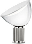 FLOS Taccia Small LED-Tischleuchte-Silber-mit LED (2700K)
