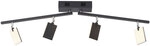 Paul Neuhaus Pure Mira 6356 LED-Deckenleuchte-Black Pearl