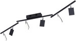 Paul Neuhaus Pure Mira 6358 LED-Deckenleuchte-Black Pearl