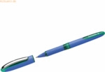 10 x Schneider Tintenkugelschreiber One Hybrid 0,5mm gr&uuml;n