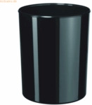 Han Papierkorb i-Line 13 Liter schwarz