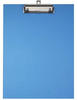 10 x Falken Klemmbrett A4 Hartpappe mit Kraftpapierbezug blau