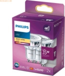 Signify Philips LED classic Lampe 35W GU10 Warmw 255lm Silber 2erPack