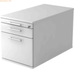 mcbuero.de Rollcontainer 80cm 1 Schub 1 H&auml;ngeregistratur Schloss Relin