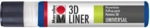 Marabu 3D-Liner - mittelblau 652 25 ml.