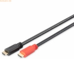 Assmann Digitus HDMI High Speed Kabel mit Ethernet und Verst&auml;rker