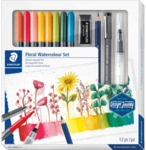 Staedtler Schreibger&auml;teset Mixed Set Blumen Aquarell Set