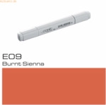 3 x Copic Marker E09 Burn Sienna