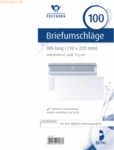 Posthorn Briefumschlag 01220617 DL ohne Fenster selbstklebend 75g wei&szlig;