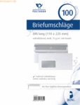 Posthorn Briefumschlag 02220617 DIN lang mit Fenster selbstklebend 75g