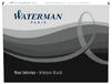 Waterman Tintenpatronen International schwarz VE=6 Stück