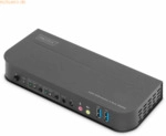 Assmann DIGITUS KVM Switch, 2x1 HDMI, HDMI Out,USB, 4Kx2K@60Hz