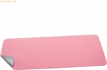 Sigel Schreibunterlage einrollbar rosa-silber Lederimitat 800x300x2mm
