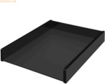 Wedo Briefablage Black Office Acryl A4 schwarz