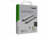 Belkin Belkin Lightning/USB-C Kabel ummantelt mfi 2m weiß