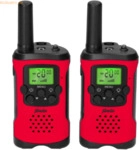 Alecto ALECTO FR-115RD Walkie-Talkie-Set, rot/schwarz