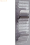 Durable Prospektspender Flexiboxx 12 A4 quer 12 F&auml;cher transaprent