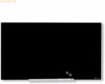 Nobo Glastafel Diamond magnetisch 993x559mm schwarz