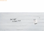 Sigel Glas-Magnettafel Artverum 130x55cm White Wood matt