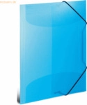 HERMA Sammelmappe A3 PP transluzent hellblau