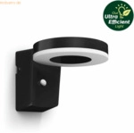 Signify Philips Outdoor A-Label Solar Zonal Wandleu Bw.sensor rund sw