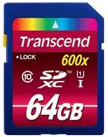 Transcend Transcend 64GB SDHXC Class 10 UHS-1 600x Ultimate