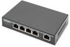 Assmann DIGITUS 4-Port Gigabit 4PPoE Extender, 802.3at, 60 W