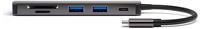 4Smarts 4smarts 6in1 Hub mit DeX-Funktion, spacegrau