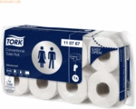 Tork Toilettenpapier Advanced Conventional 2-lagig wei&szlig; VE=8x8 Rollen