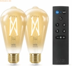 Signify WiZ Filament 50W E27 Edison Amber CT Box Doppelpack
