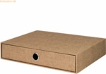 3 x S.O.H.O. Schubladenbox Hazelnut A4