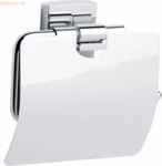 Tesa Toilettenpapierhalter Klaam Chrom inkl. Klebel&ouml;sung