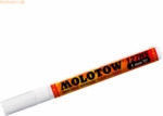 Molotow Permanentmarker One4All 127 HS-EF nachf&uuml;llbar 1mm signalwei&szlig;