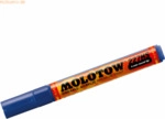 Molotow Permanentmarker One4All 227 HS nachf&uuml;llbar 4mm echtblau