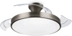 Signify Philips Atlas LED Deckenleuchte Ventilator 28W+35W Nickel