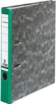 25 x Falken Ordner A4 Wolkenmarmor 50mm gr&uuml;n