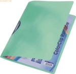 Leitz Cliphefter ColorClip Rainbow A4 ca. 30 Blatt gr&uuml;n