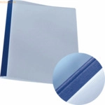 Leitz Thermobindemappen Leinenoptik A4 3mm blau VE=25 St&uuml;ck