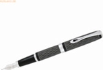 Diplomat F&uuml;llhalter Excellence A plus Wave guillochiert lapis schwarz