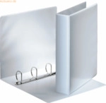 10 x Esselte Pr&auml;sentationsringbuch A4 4 Ringe 40mm wei&szlig;