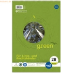 Staufen Spiralblock Green A4 70 g/qm kariert mit Doppelrand