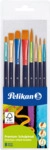 Pelikan Haarpinselset 8-teilig sortiert.