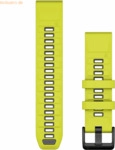 Garmin Garmin Ersatzarmband QuickFit 22mm Silikon Amp Yellow/Graphit