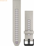 Garmin Garmin Ersatzarmband QuickFit 20mm Silikon Nebelgrau/Lavendel