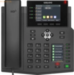 Gequdio IP-Telefon GX5+ mit Netzteil und Headset - Fritz!Box, Telekom
